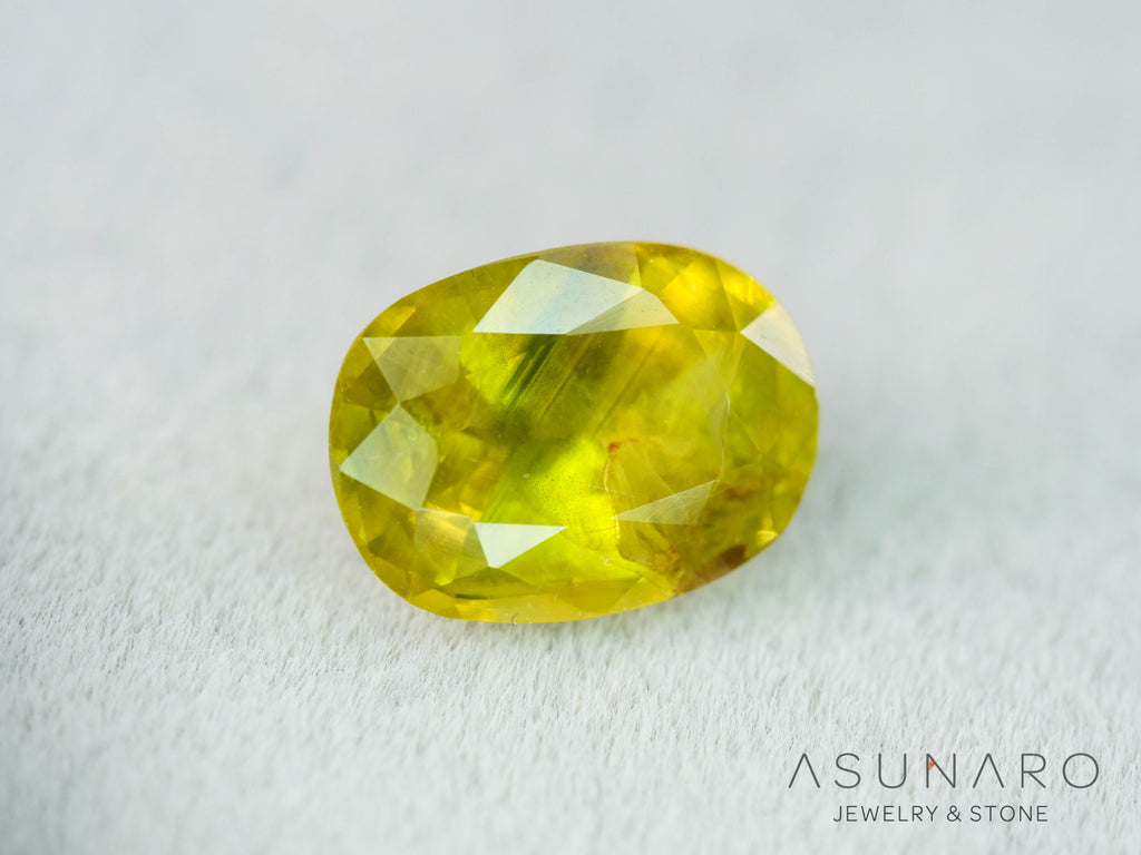 バイカラーサファイア 　オーバルカット　 スリランカ産　1.10ct【260122-3150】