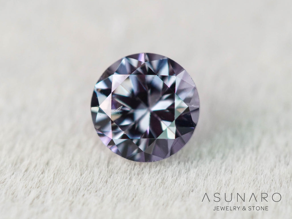 ベキリーブルーガーネット　ラウンドカット　 マダガスカル産　0.22ct【251114-3024】