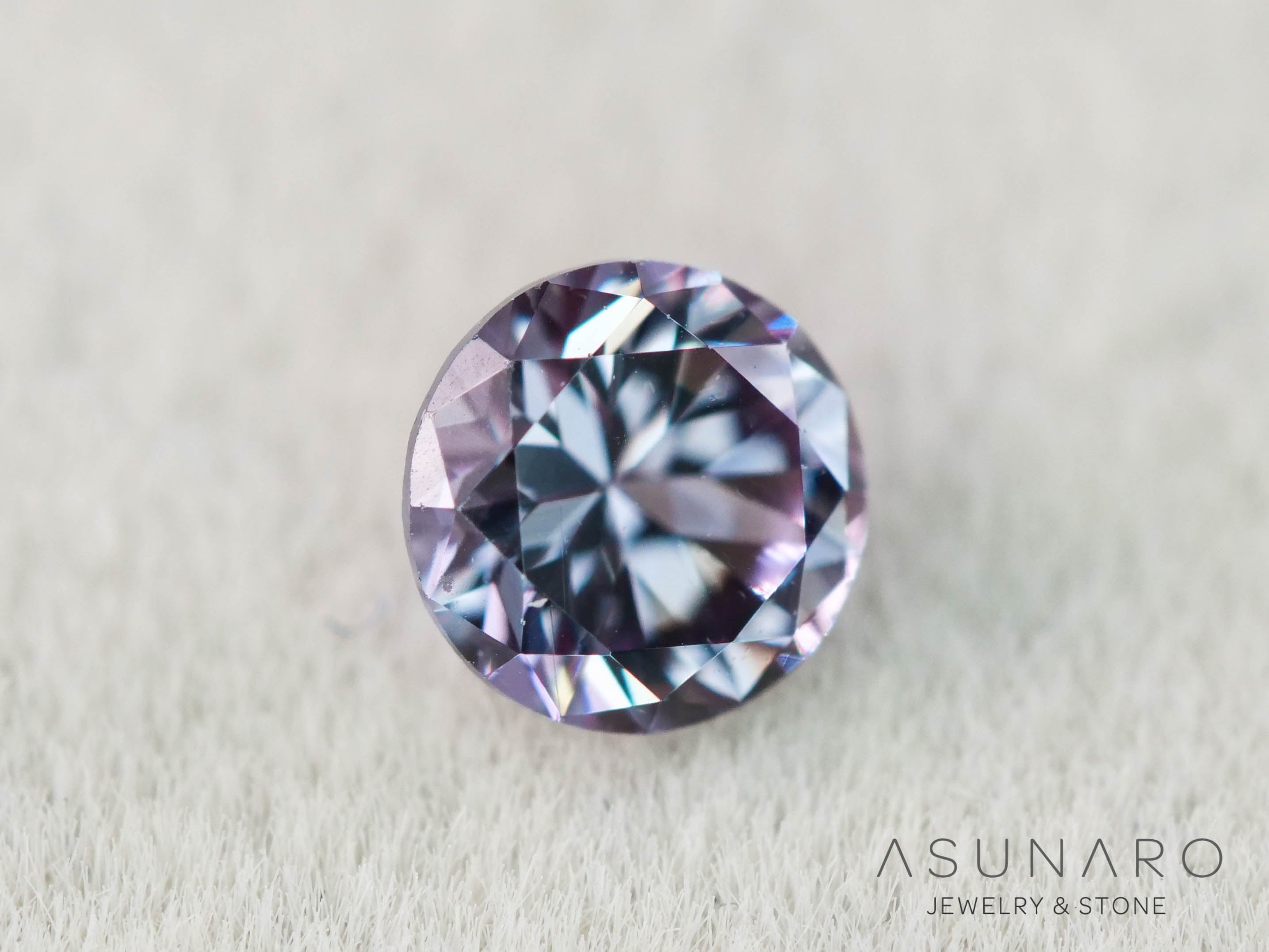 ベキリーブルーガーネット　ラウンドカット　 マダガスカル産　0.22ct【251114-3025】