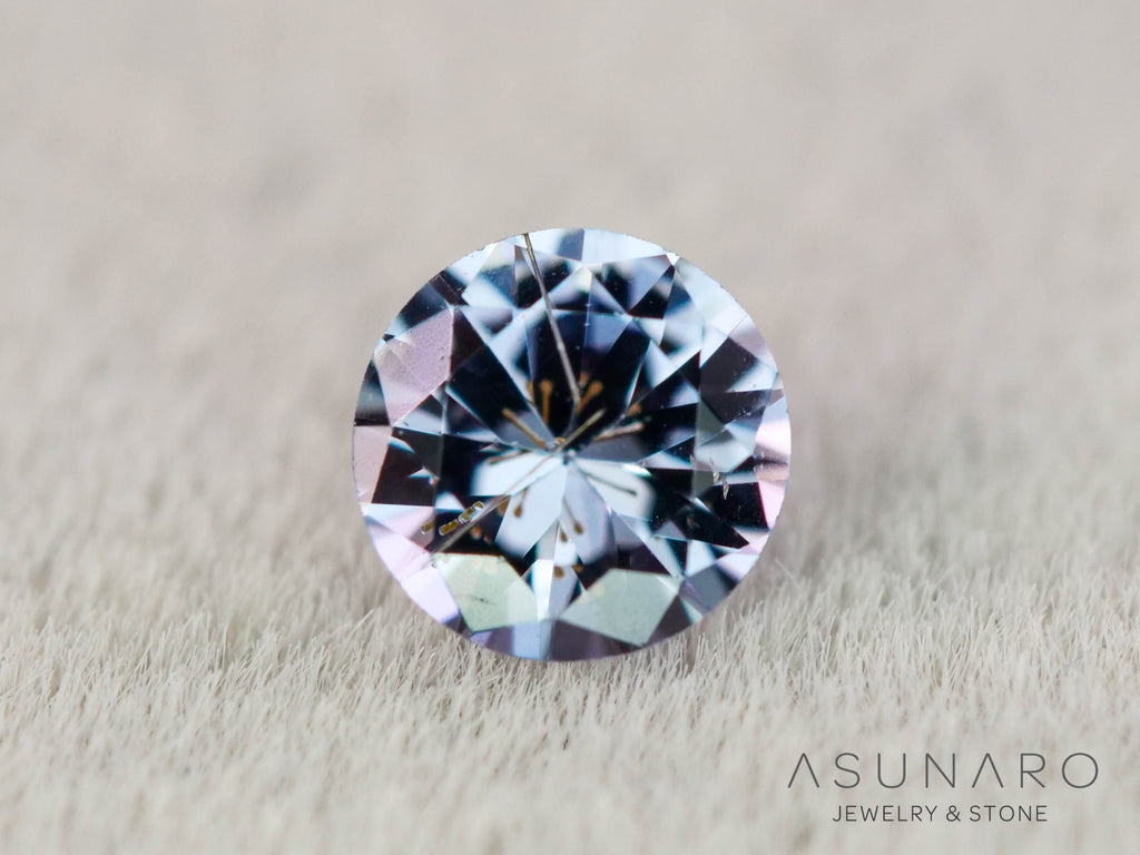 ベキリーブルーガーネット　ラウンドカット　 マダガスカル産　0.19ct【251114-3027】