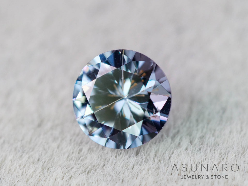 ベキリーブルーガーネット　ラウンドカット　 マダガスカル産　0.19ct【251114-3027】