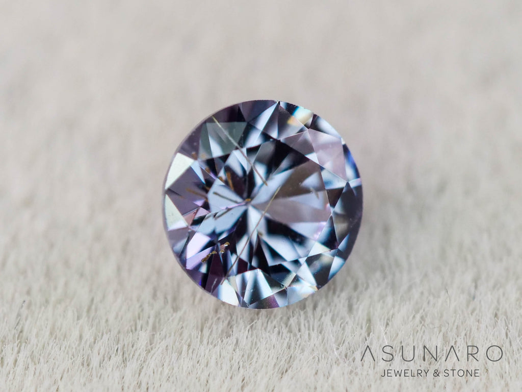 ベキリーブルーガーネット　ラウンドカット　 マダガスカル産　0.19ct【251114-3027】