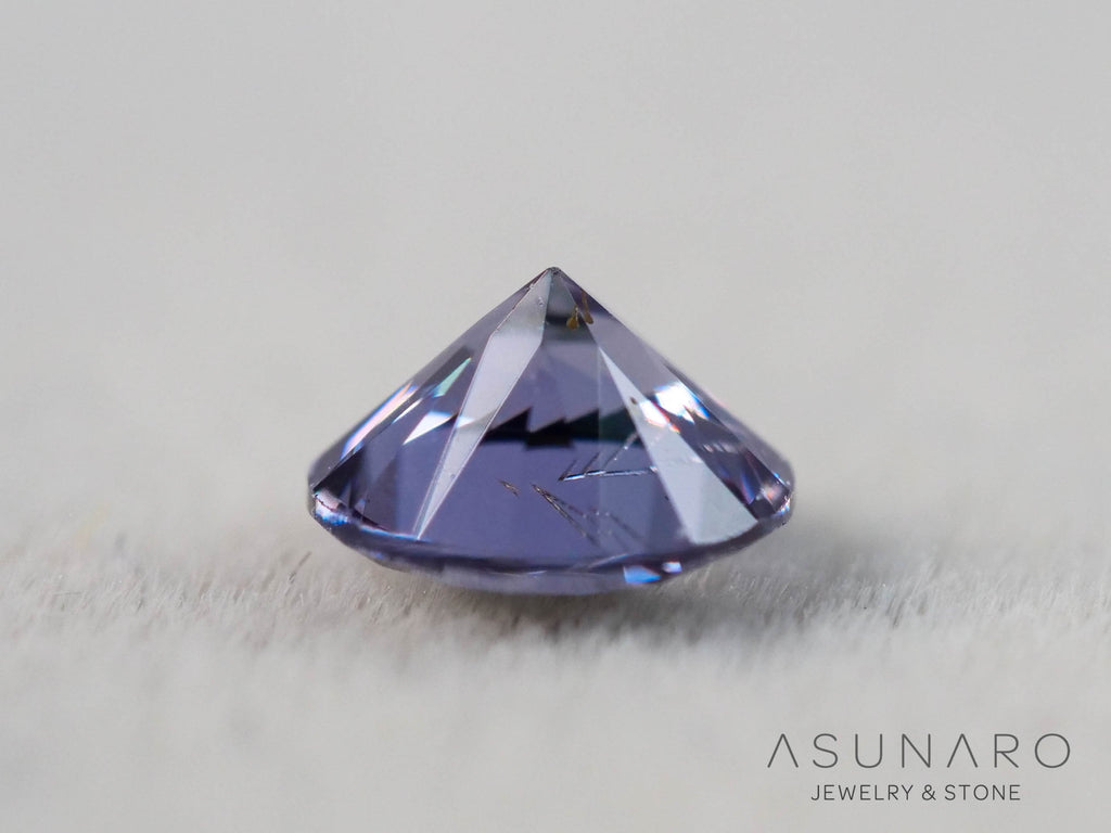 ベキリーブルーガーネット　ラウンドカット　 マダガスカル産　0.19ct【251114-3027】