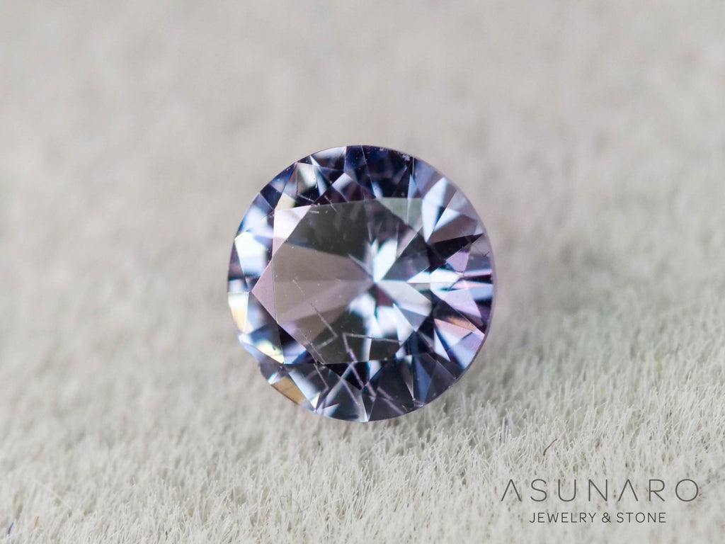 ベキリーブルーガーネット　ラウンドカット　 マダガスカル産　0.18ct【251114-3028】