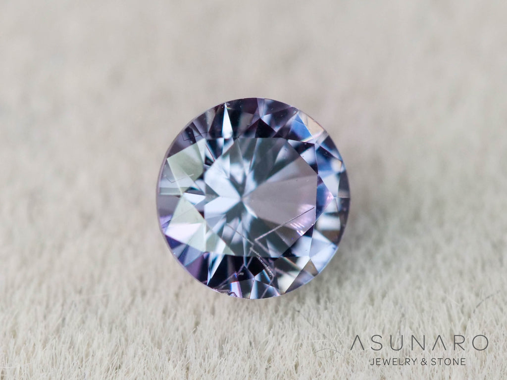 ベキリーブルーガーネット　ラウンドカット　 マダガスカル産　0.18ct【251114-3028】