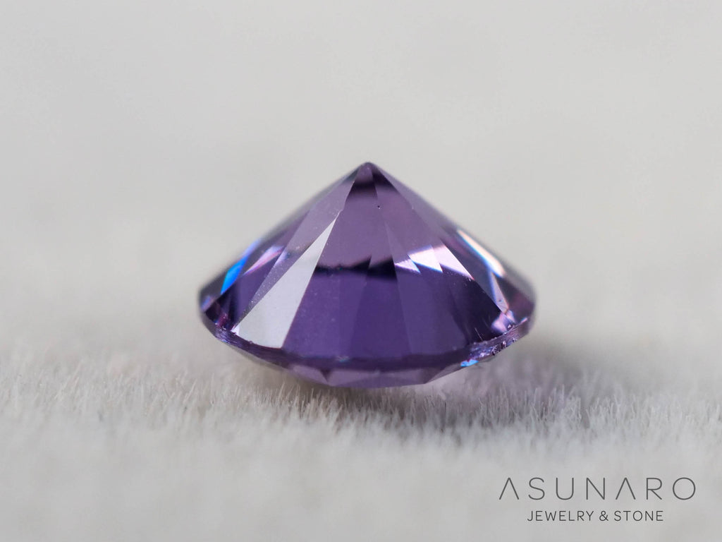 ベキリーブルーガーネット　ラウンドカット　 マダガスカル産　0.19ct【251114-3029】