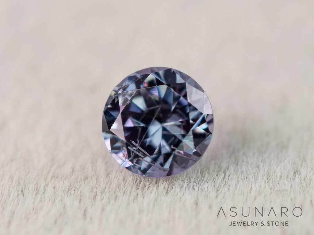 ベキリーブルーガーネット　ラウンドカット　 マダガスカル産　0.22ct【251114-3030】