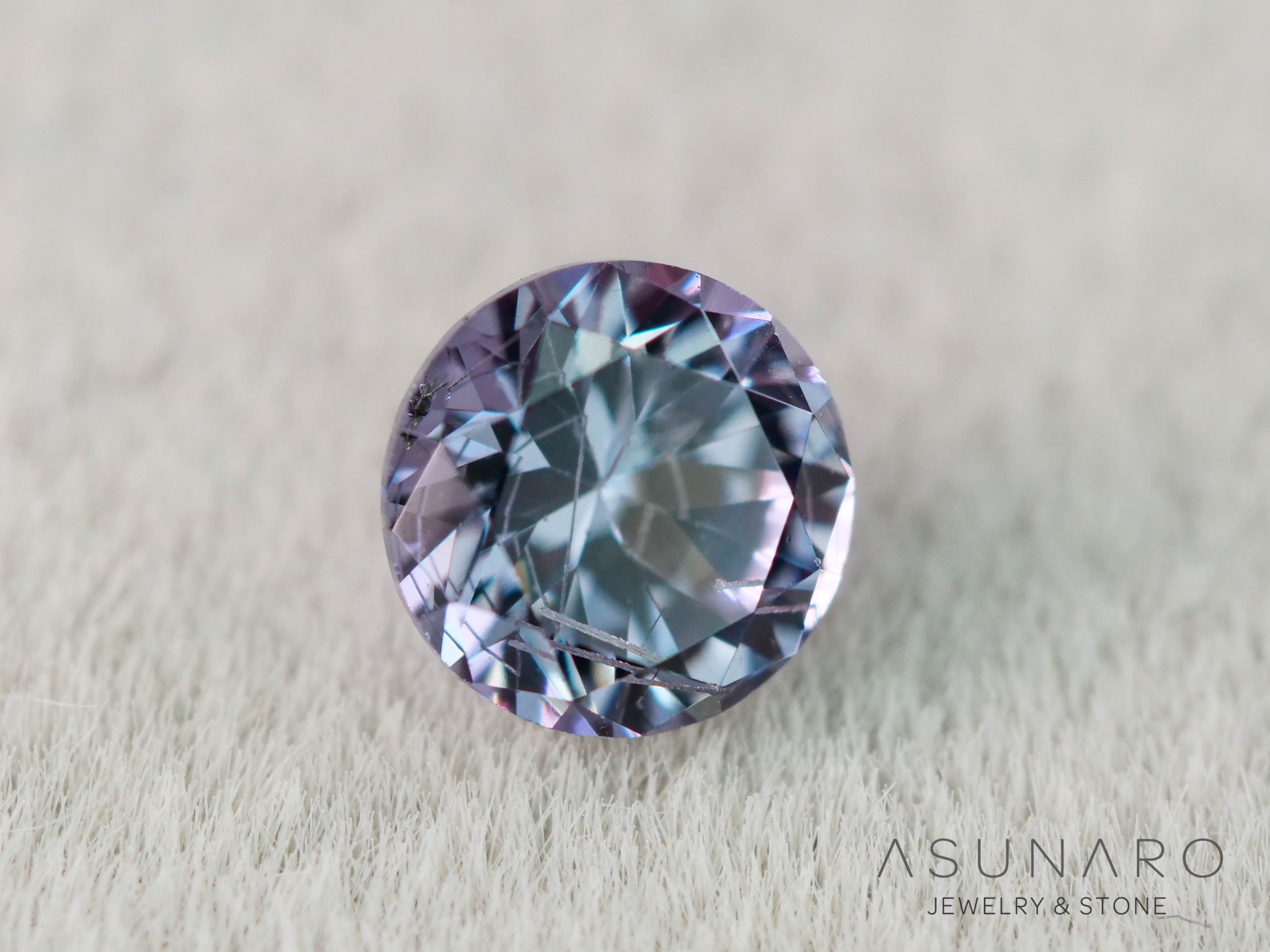 ベキリーブルーガーネット　ラウンドカット　 マダガスカル産　0.22ct【251114-3030】