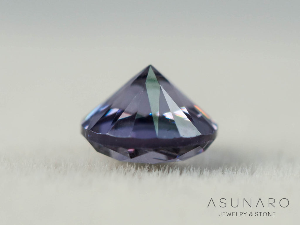 ベキリーブルーガーネット　ラウンドカット　 マダガスカル産　0.22ct【251114-3030】