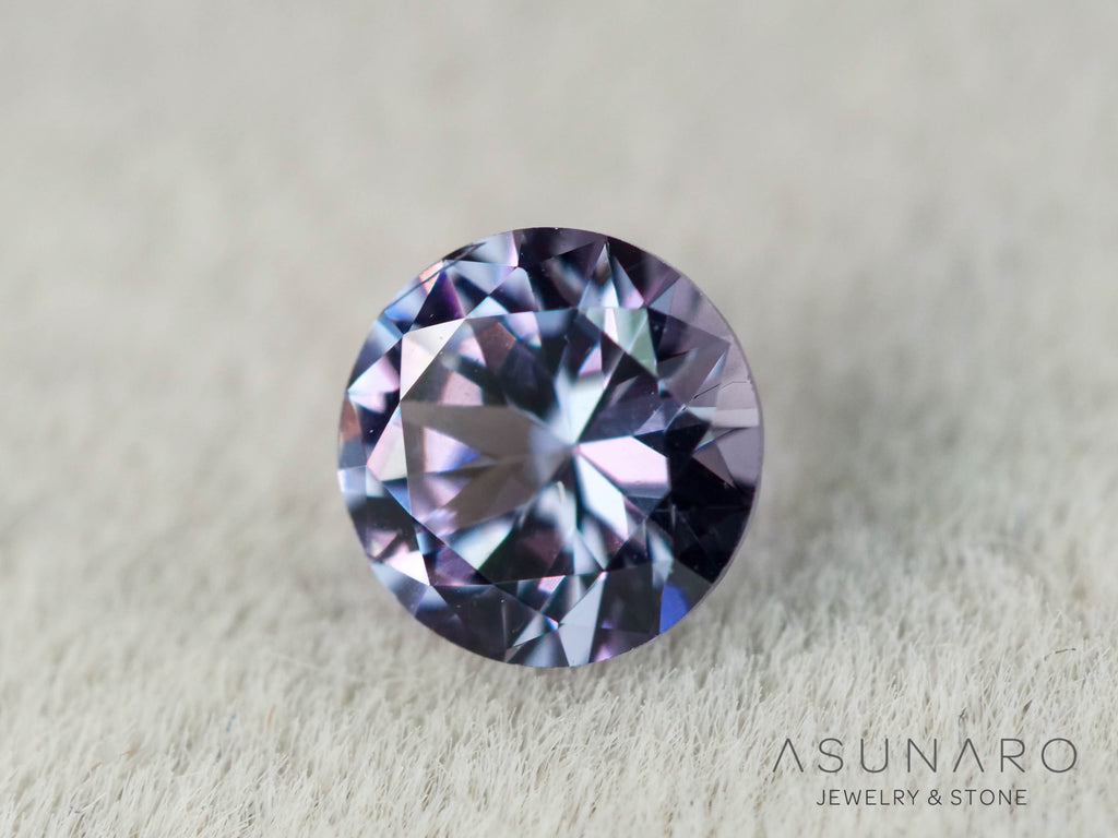 ベキリーブルーガーネット　ラウンドカット　 マダガスカル産　0.25ct【251114-3032】