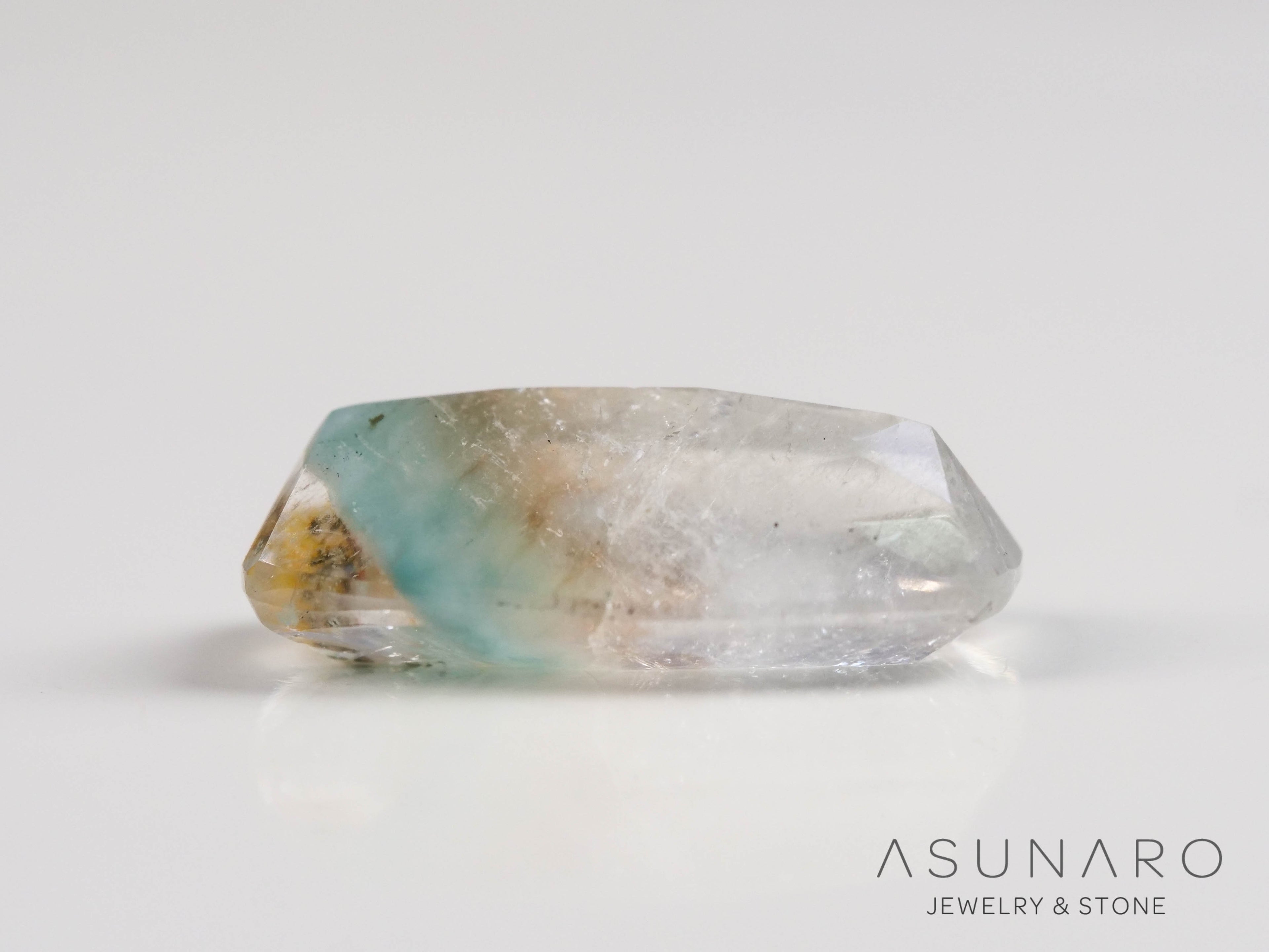 ギラライトインクォーツ　クッションカット　ブラジル産 　1.37ct 【251117-3139】