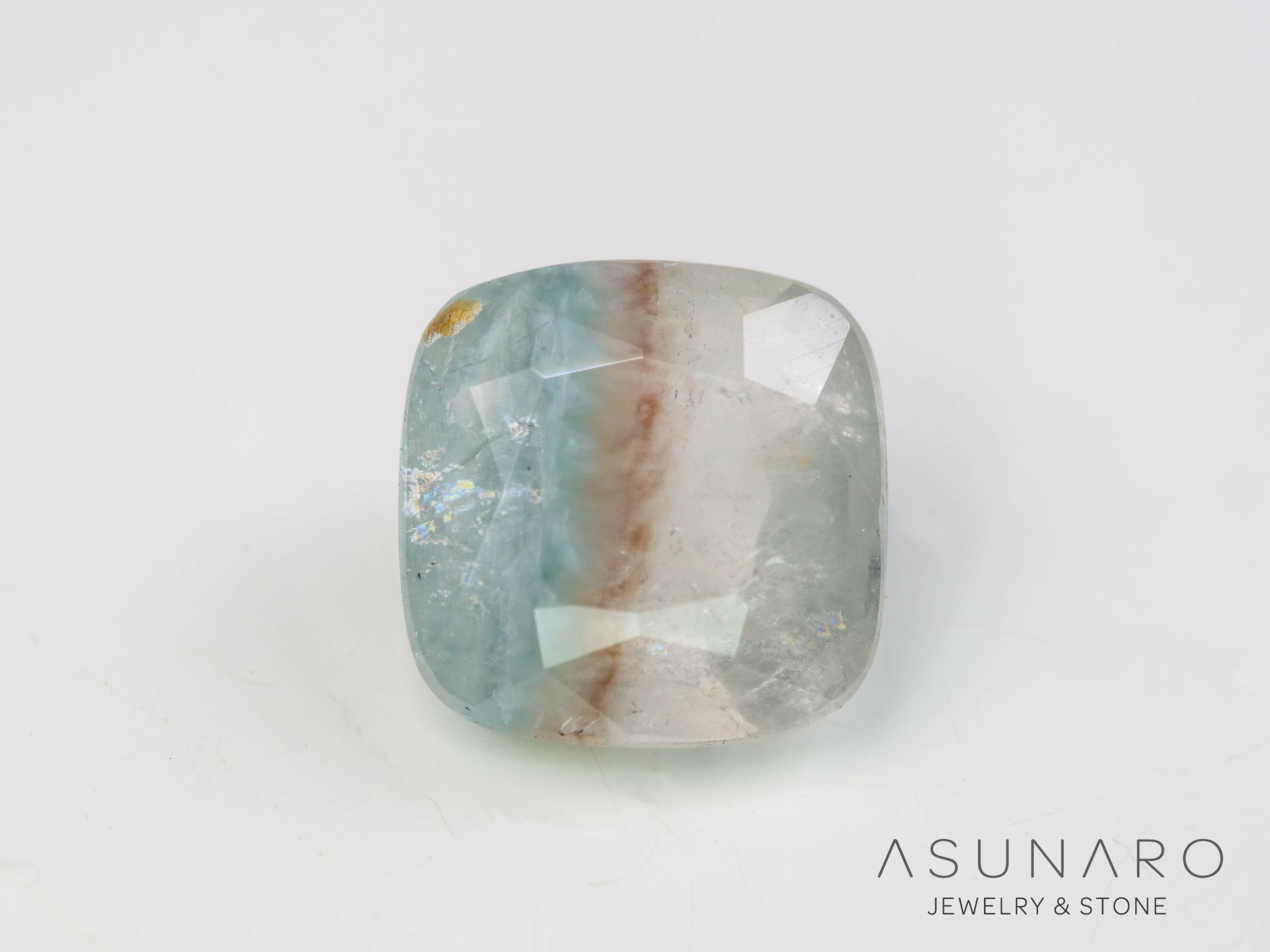 ギラライトインクォーツ　クッションカット　ブラジル産 　2.00ct 【251117-3140】