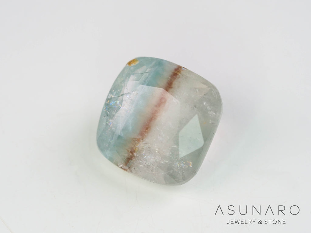 ギラライトインクォーツ　クッションカット　ブラジル産 　2.00ct 【251117-3140】