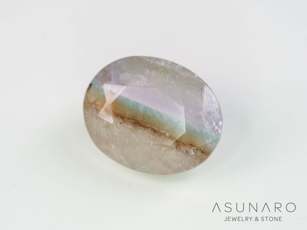 ギラライトインクォーツ　オーバルカット　ブラジル産 　3.32ct 【251117-3141】