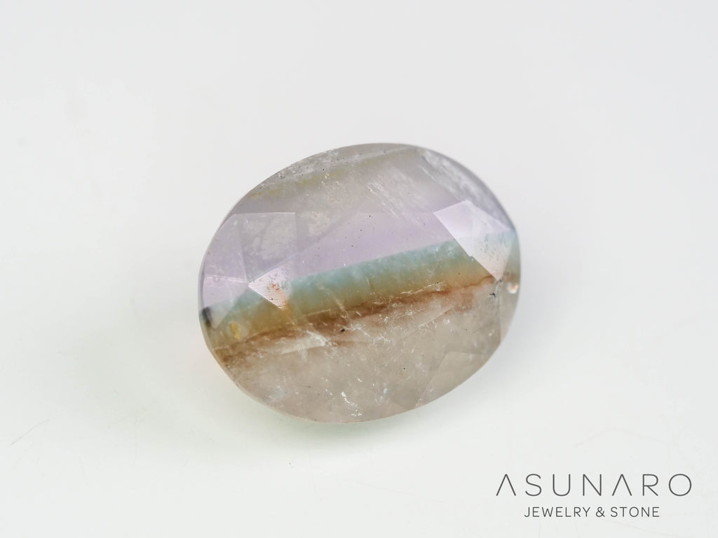 ギラライトインクォーツ　オーバルカット　ブラジル産 　3.32ct 【251117-3141】