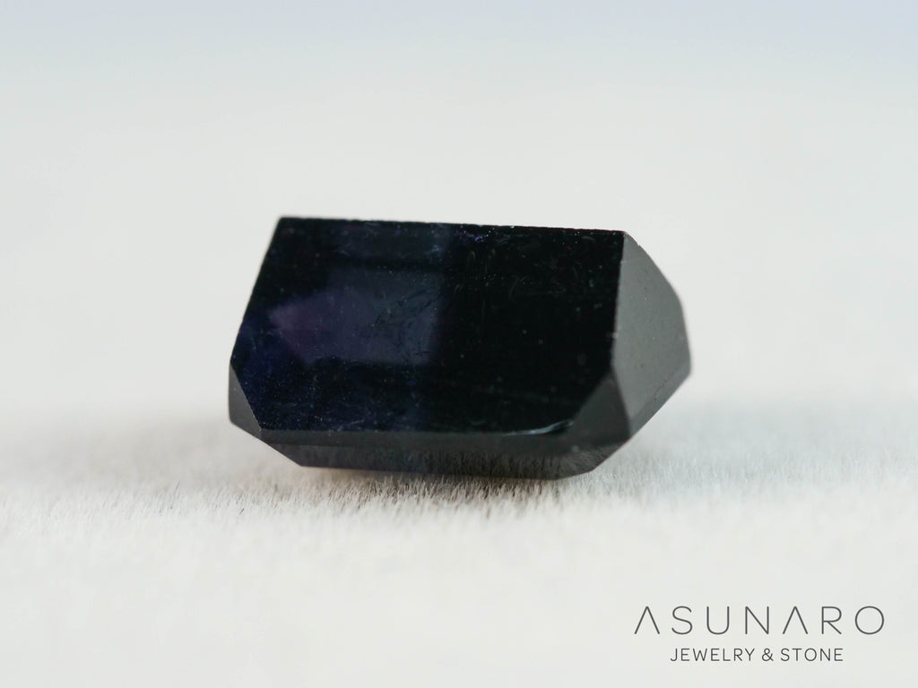 パープルバイカラートルマリン　エメラルドカット　アフガニスタン産　1.85ct【251121-3010】