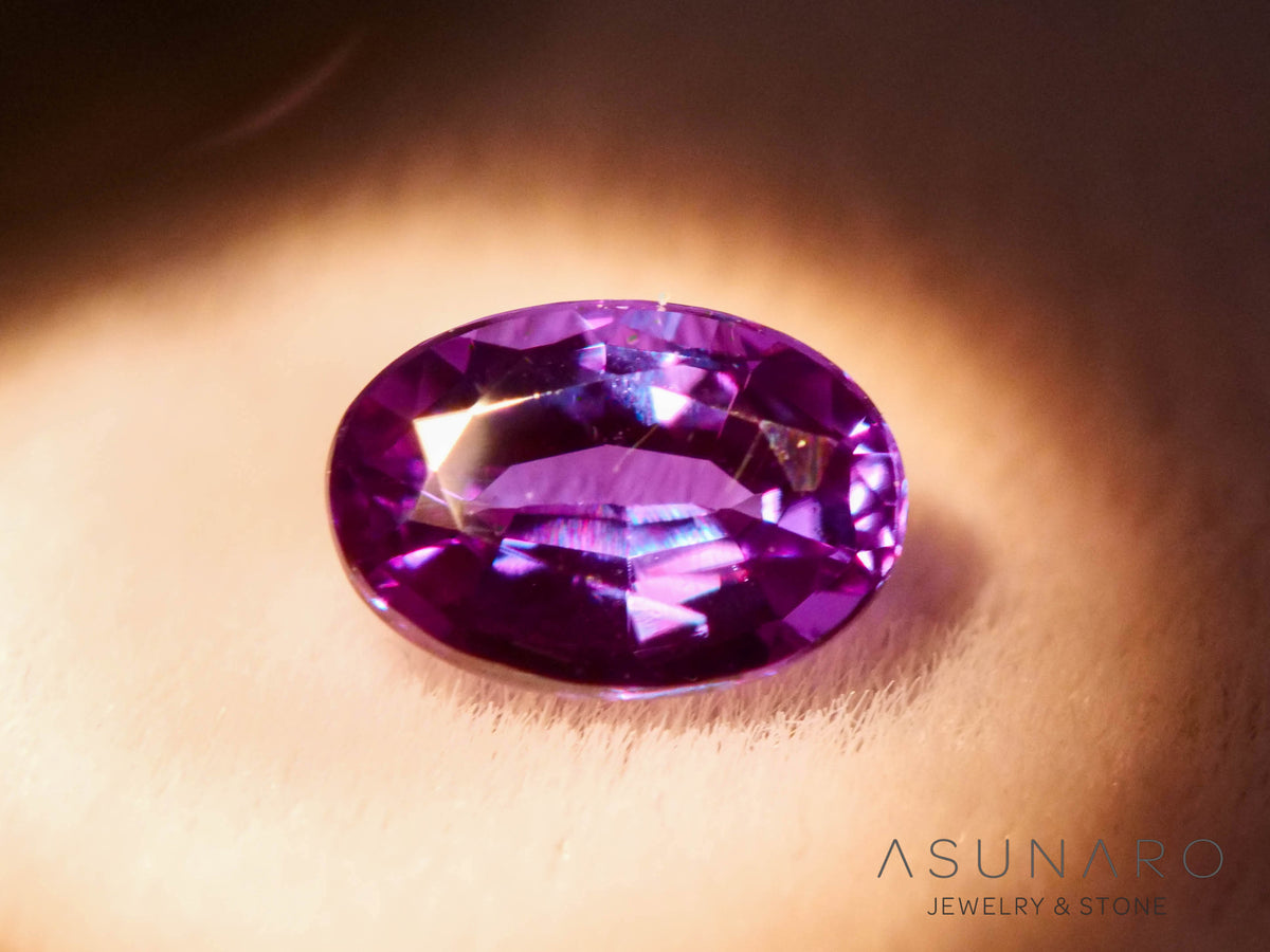アレキサンドライト オーバルカット ブラジル産 0.21ct ソ付【251114 