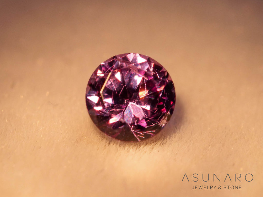 ベキリーブルーガーネット　ラウンドカット　 マダガスカル産　0.22ct【251114-3030】