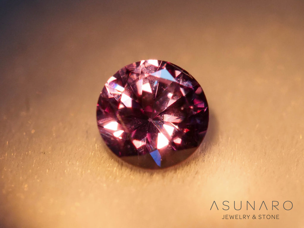 ベキリーブルーガーネット　ラウンドカット　 マダガスカル産　0.25ct【251114-3032】