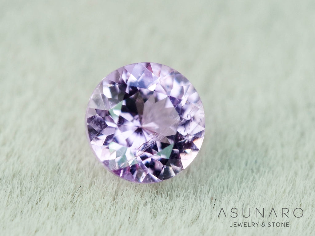 インペリアルトパーズ　ラウンドカット　0.18ct　ブラジル産　【251127-3049】