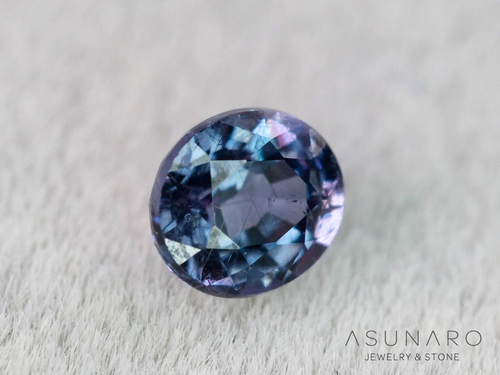 ベキリーブルーガーネット　オーバルカット　 マダガスカル産　0.19ct【260202-3153】