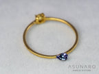 ベキリーブルーガーネット　ペアシェイプ　 マダガスカル産　0.15ct【260202-3154】