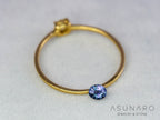 ベキリーブルーガーネット　オーバルカット　 マダガスカル産　0.19ct【260202-3156】