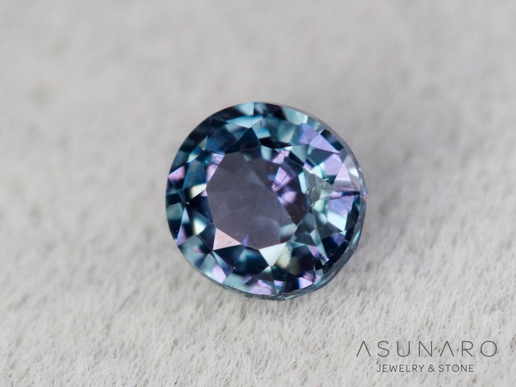 ベキリーブルーガーネット　ラウンドカット　 マダガスカル産　0.21ct【260202-3158】