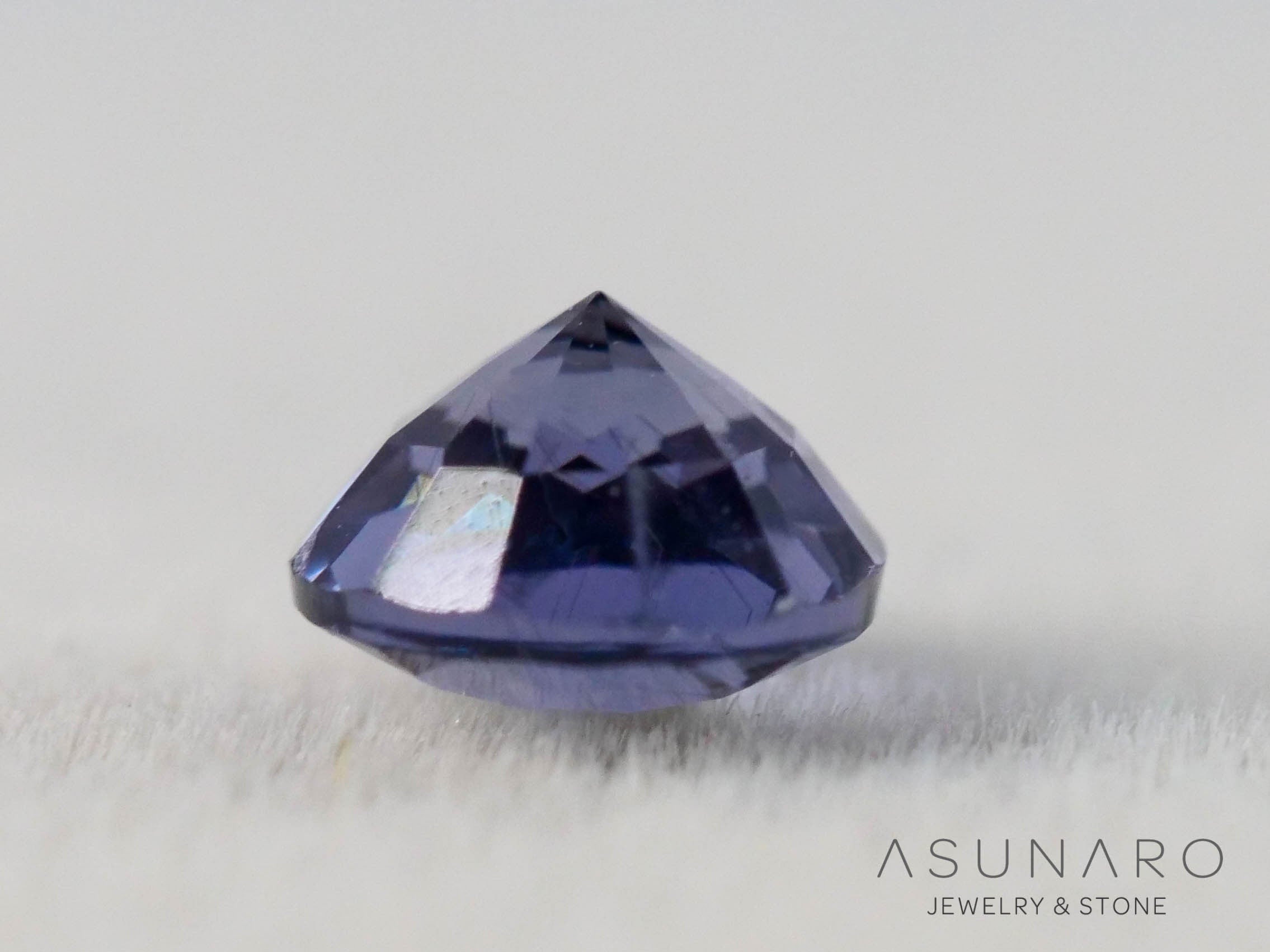 ベキリーブルーガーネット　ラウンドカット　 マダガスカル産　0.23ct【260202-3159】