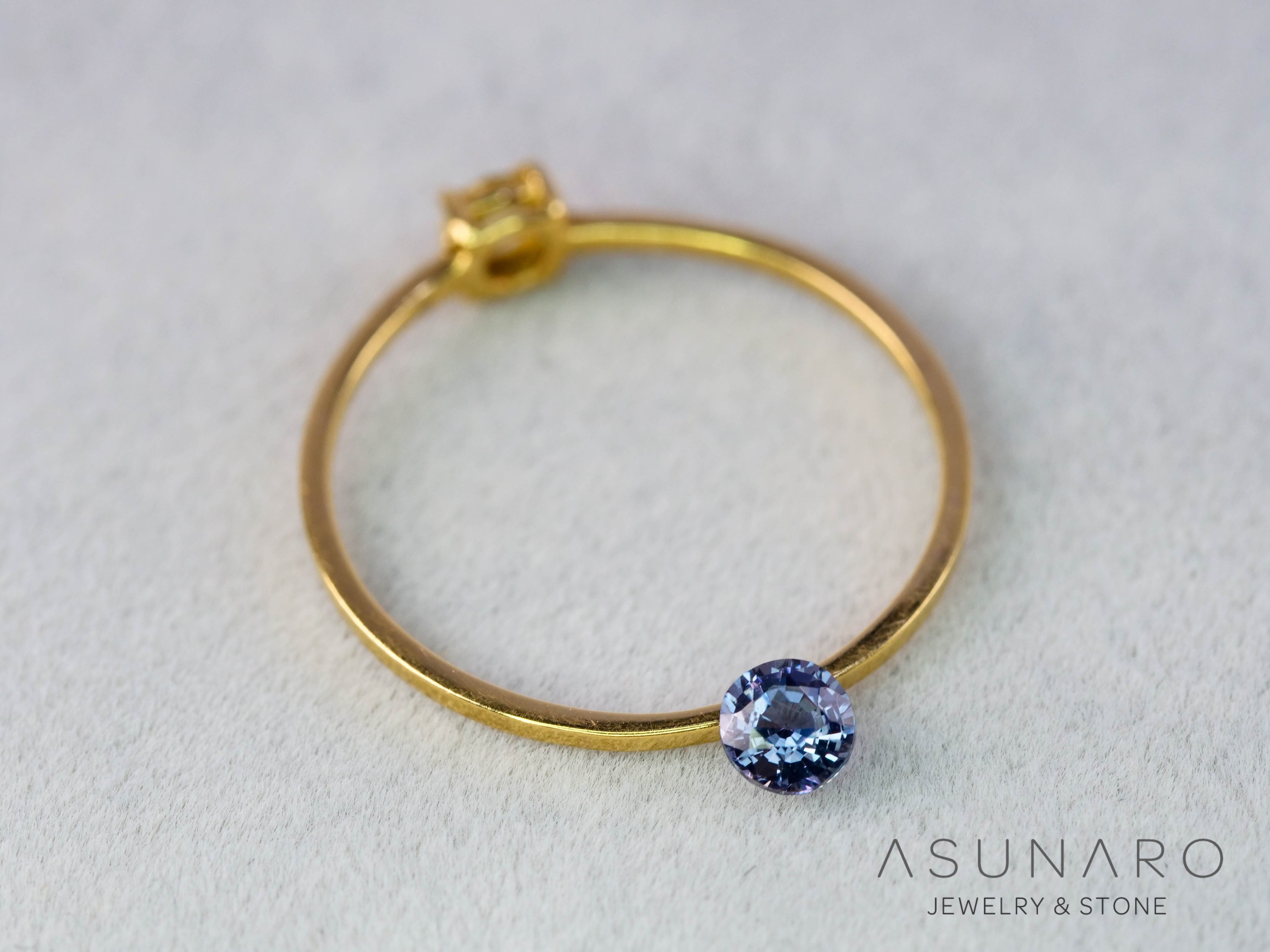 ベキリーブルーガーネット　ラウンドカット　 マダガスカル産　0.23ct【260202-3159】