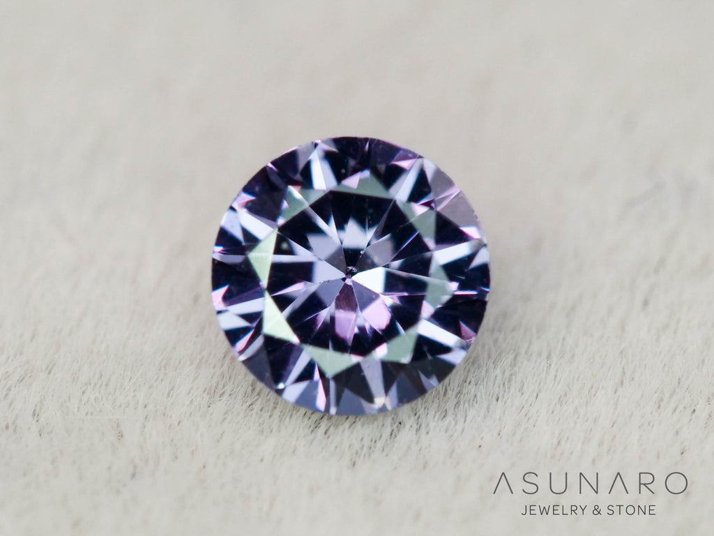 ベキリーブルーガーネット　ラウンドカット　 マダガスカル産　0.18ct【260202-3161】