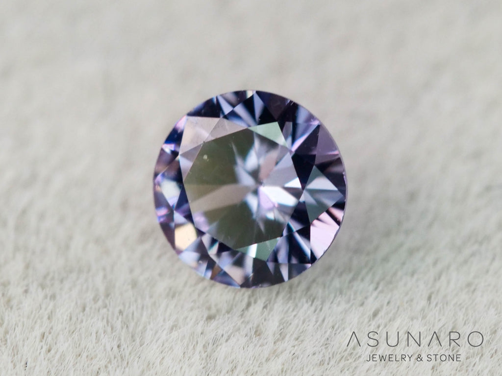 ベキリーブルーガーネット　ラウンドカット　 マダガスカル産　0.18ct【260202-3161】