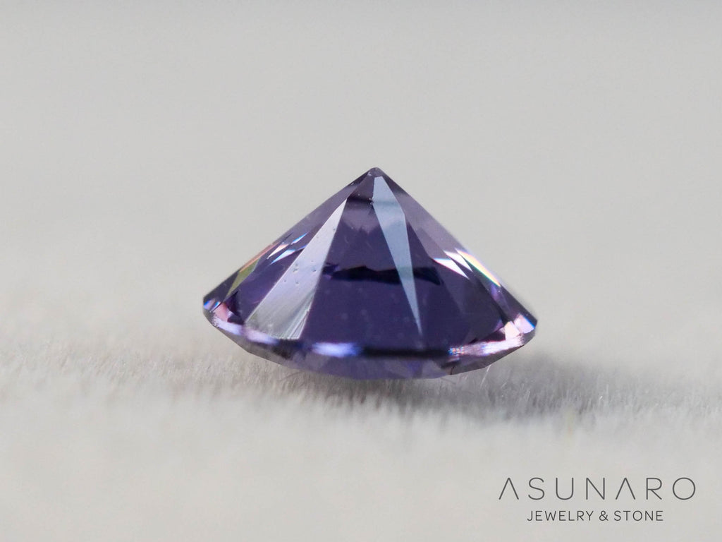 ベキリーブルーガーネット　ラウンドカット　 マダガスカル産　0.18ct【260202-3161】