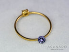 ベキリーブルーガーネット　ラウンドカット　 マダガスカル産　0.18ct【260202-3161】