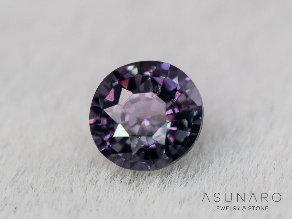 ベキリーブルーガーネット　ラウンドカット　 マダガスカル産　0.15ct【260202-3162】