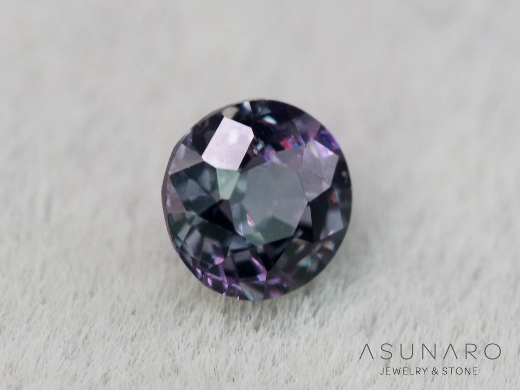 ベキリーブルーガーネット　ラウンドカット　 マダガスカル産　0.15ct【260202-3162】