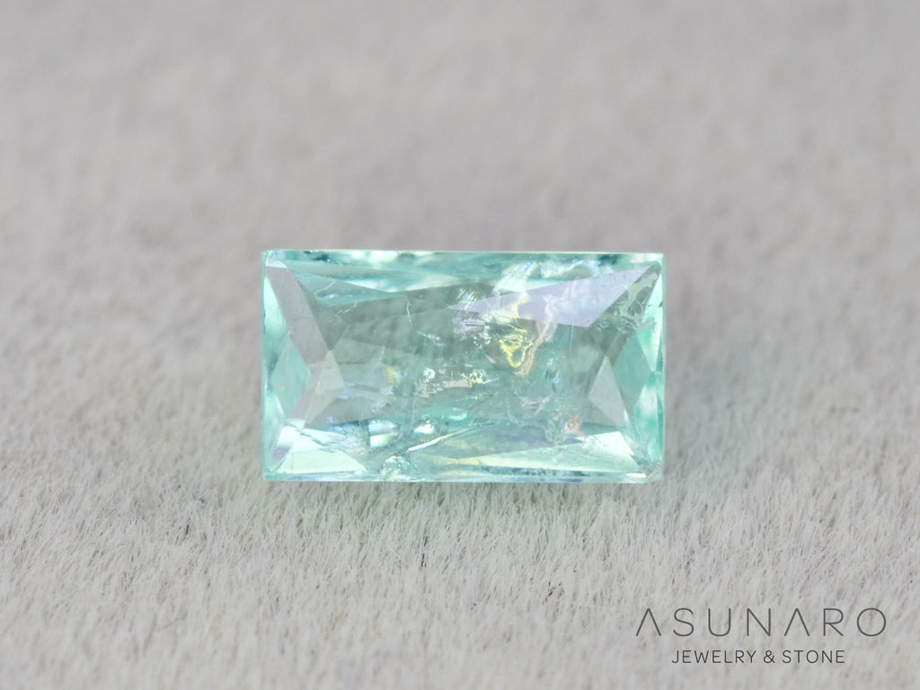 パライバトルマリン　スクエアカット　モザンビーク産　0.29ct   【251203-3070】