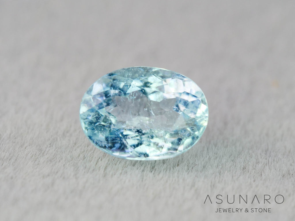 パライバトルマリン　オーバルカット　モザンビーク産　0.40ct   【251203-3071】