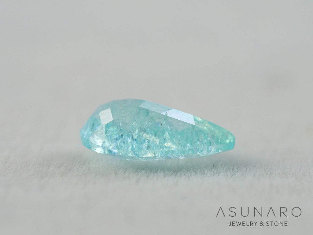 パライバトルマリン　ペアシェイプ　モザンビーク産　0.36ct   【251203-3073】