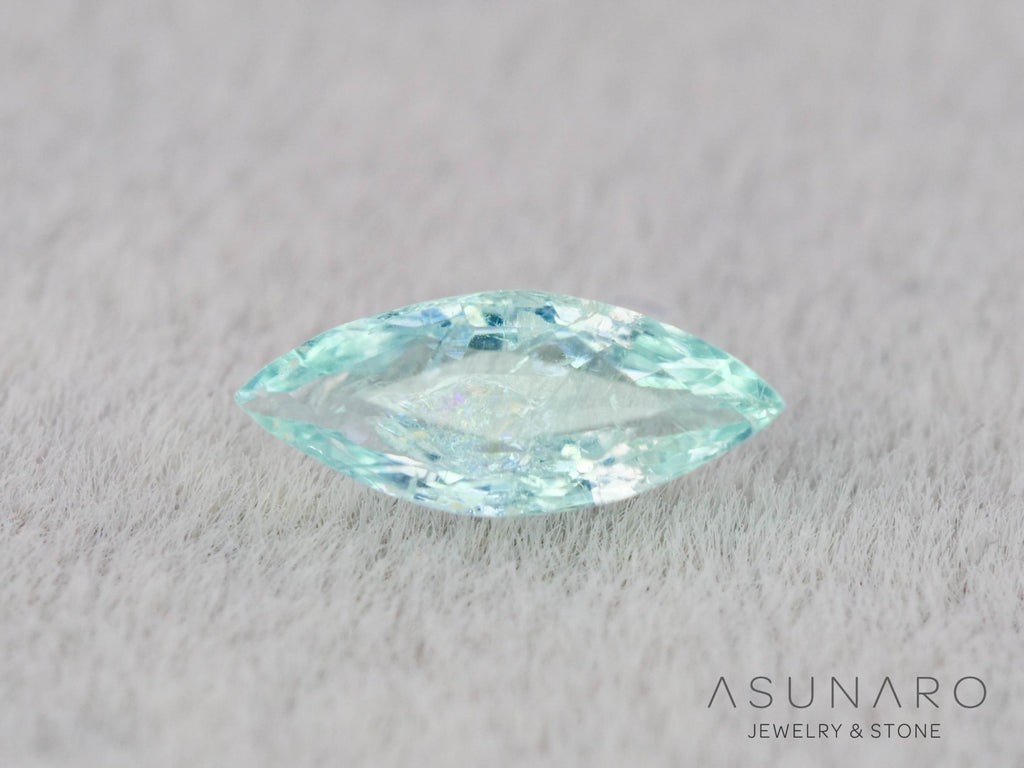 パライバトルマリン　マーキスカット　モザンビーク産　0.13ct   【251203-3076】