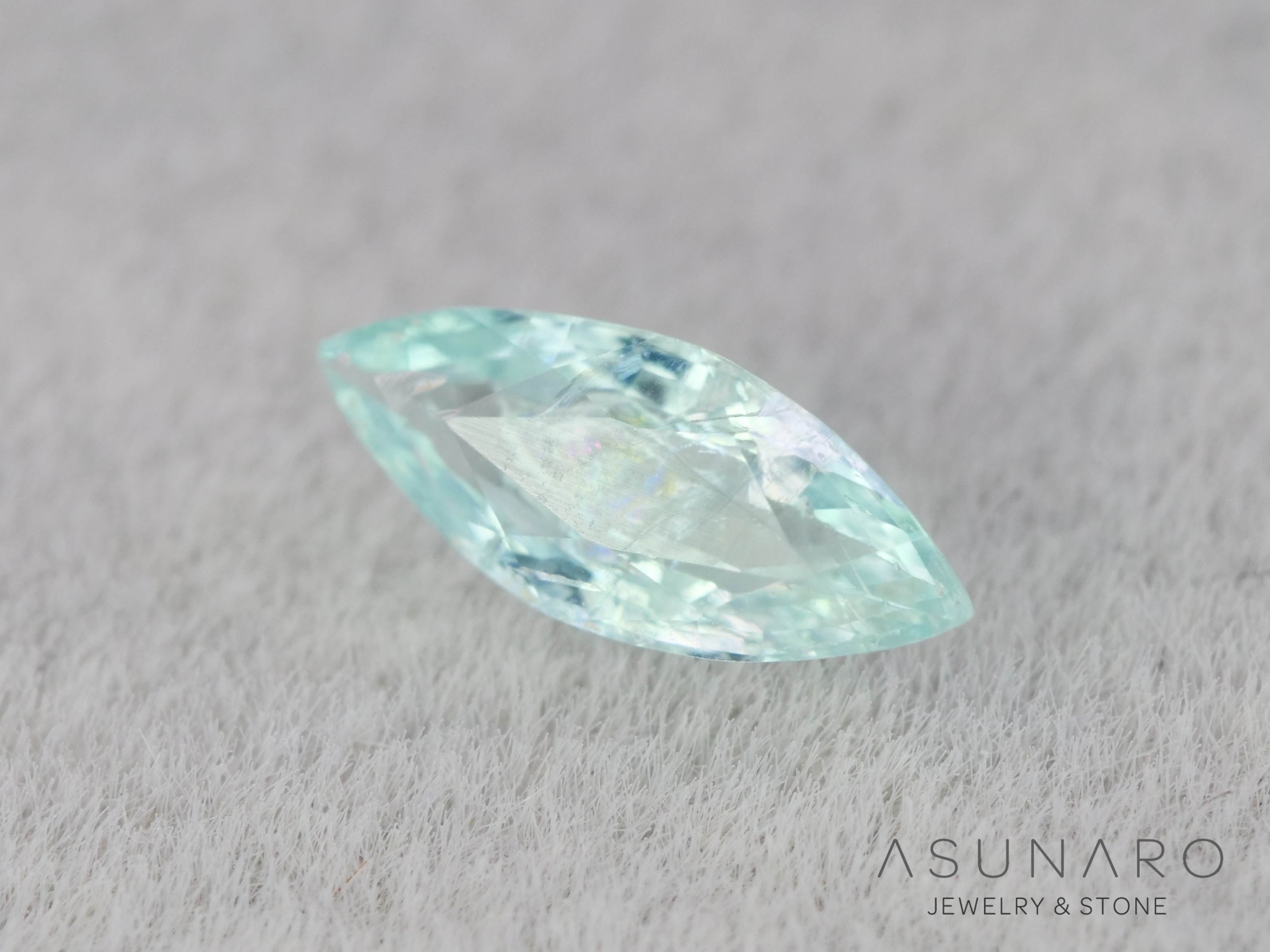 パライバトルマリン マーキスカット モザンビーク産 0.13ct 【251203