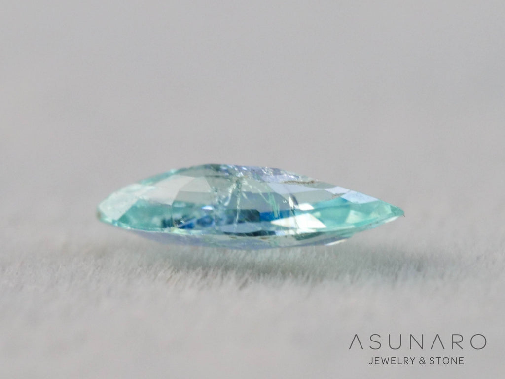 パライバトルマリン　マーキスカット　モザンビーク産　0.13ct   【251203-3076】