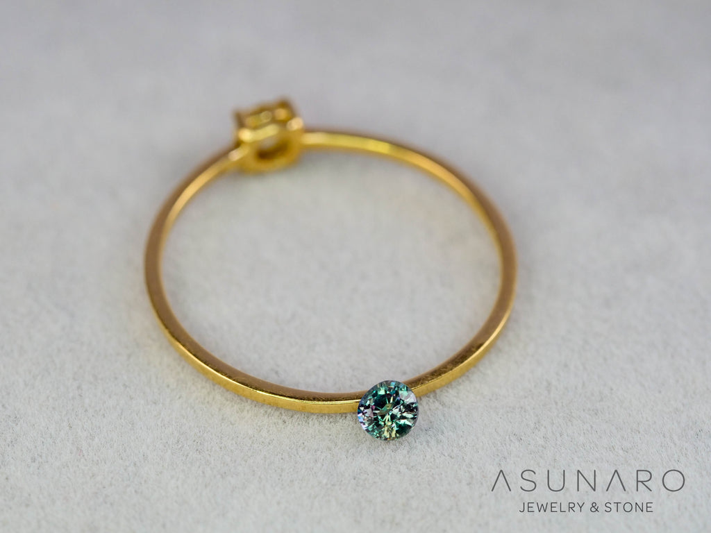 アレキサンドライト　ラウンドカット　 ブラジル産　0.11ct【251201-3250】