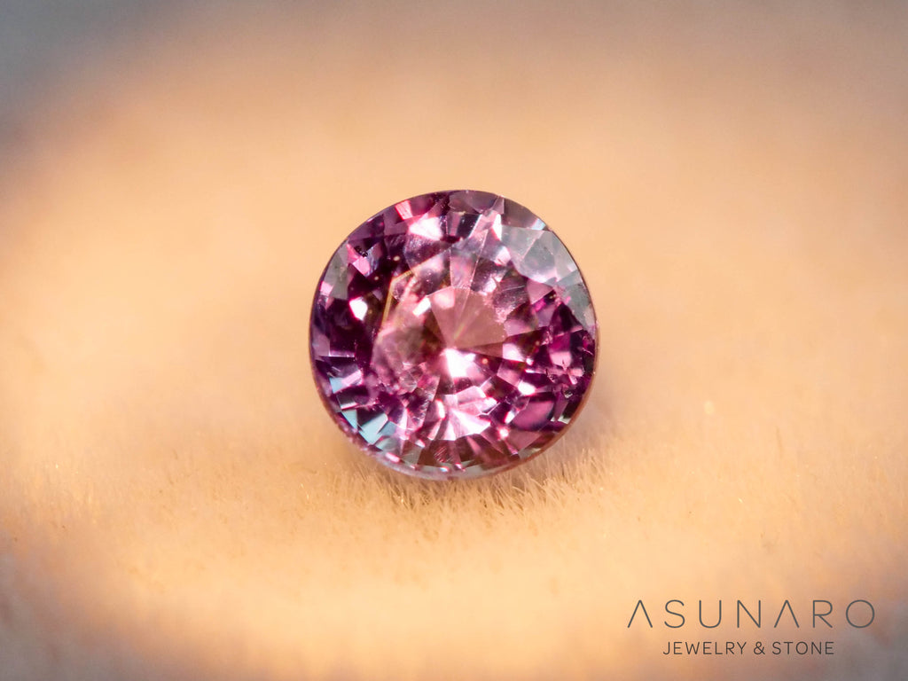 アレキサンドライト　ラウンドカット　 ブラジル産　0.11ct【251201-3251】