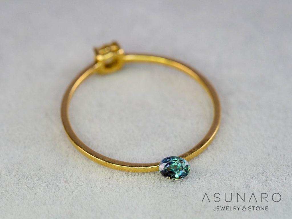 アレキサンドライト　オーバルカット　 ブラジル産　0.11ct【251201-3252】