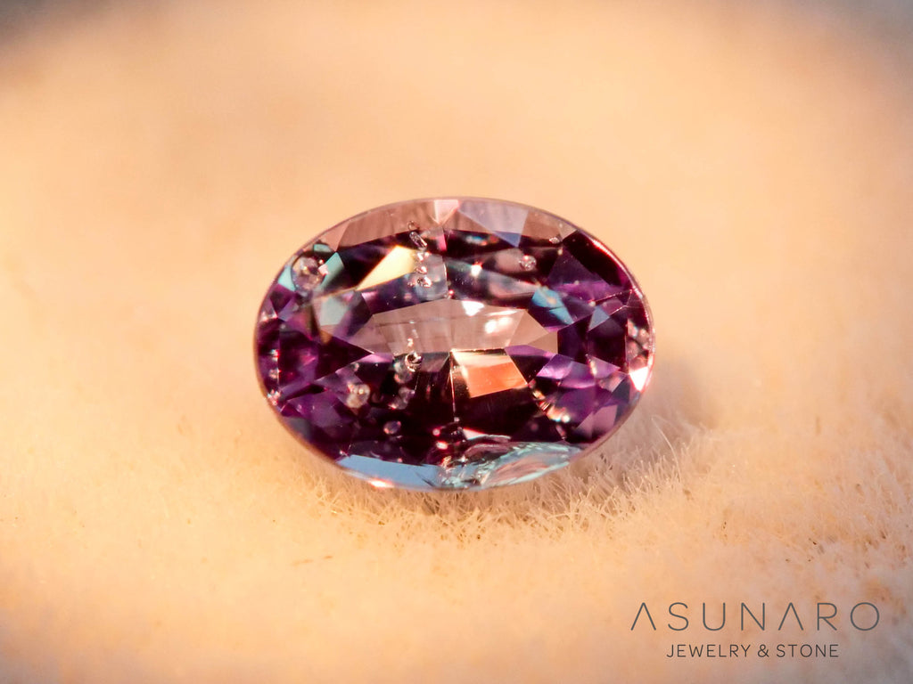 アレキサンドライト　オーバルカット　 ブラジル産　0.13ct【251201-3254】