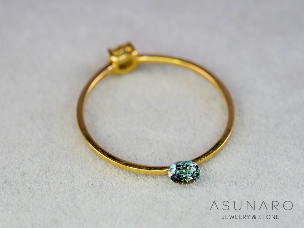 アレキサンドライト　オーバルカット　 ブラジル産　0.13ct【251201-3254】