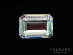 アンデシンラブラドライト　エメラルドカット　マダガスカル産　0.99ct【260226-3171】