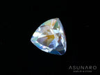 アンデシンラブラドライト　トリリアントカット　マダガスカル産　0.45ct【260226-3172】