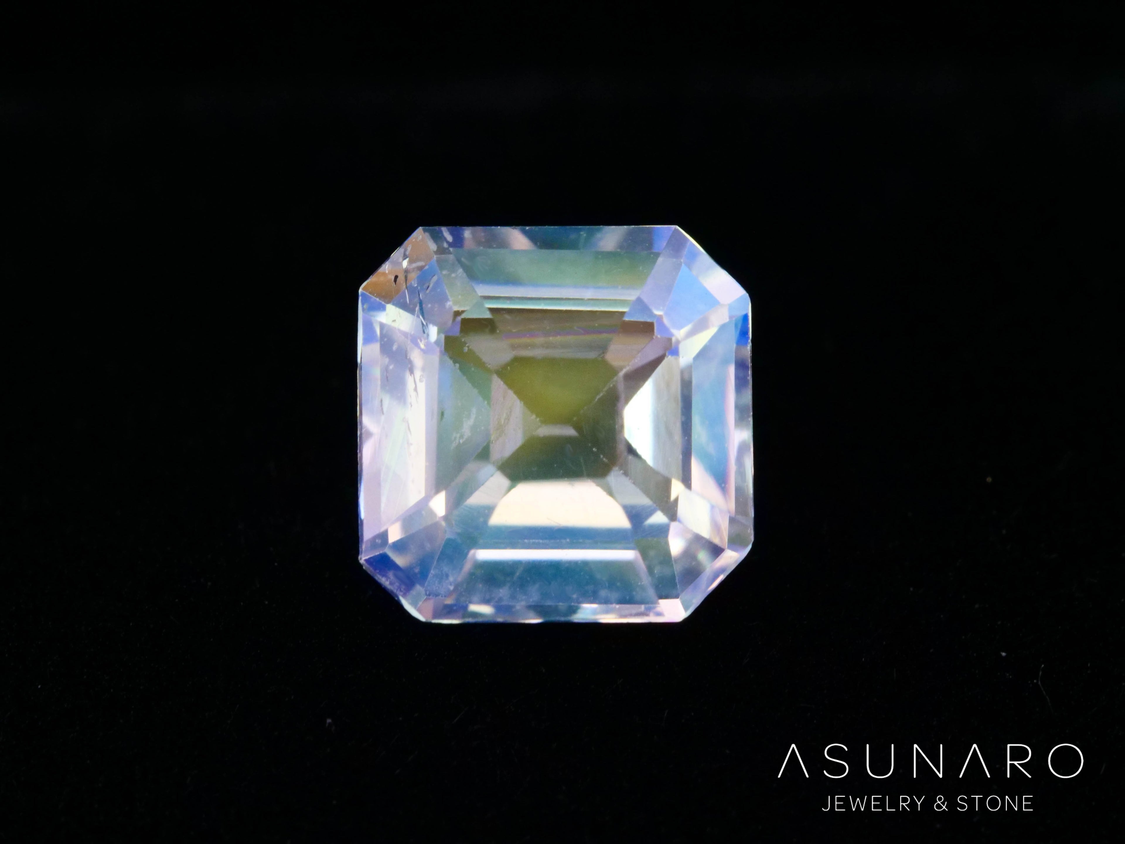 アンデシンラブラドライト　アッシャーカット　マダガスカル産　0.85ct【260226-3174】